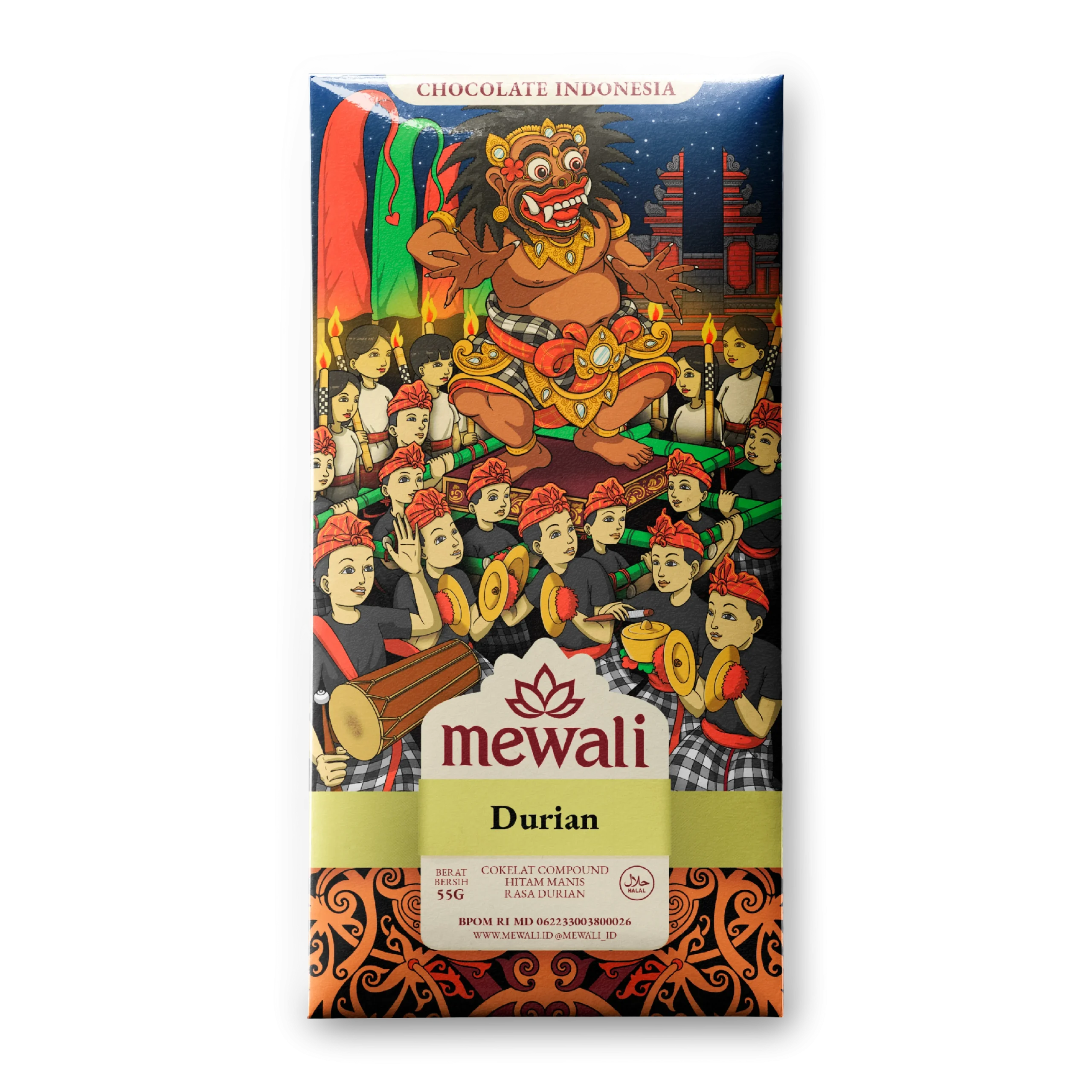 Bar 55g Bali Durian
